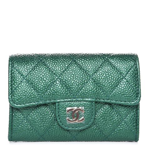 chanel card holder green|Chanel card holder men's.